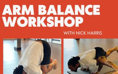 Arm Balance Workshop Dec. 3rd