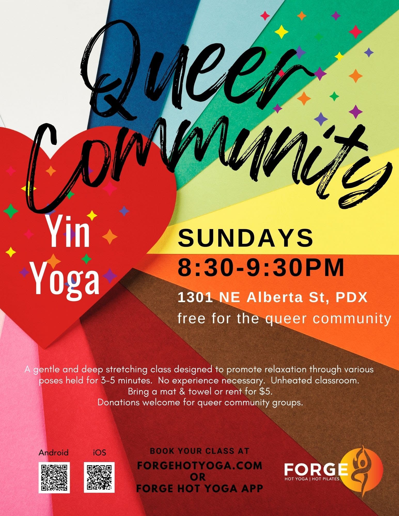 Queer Community Yin Yoga