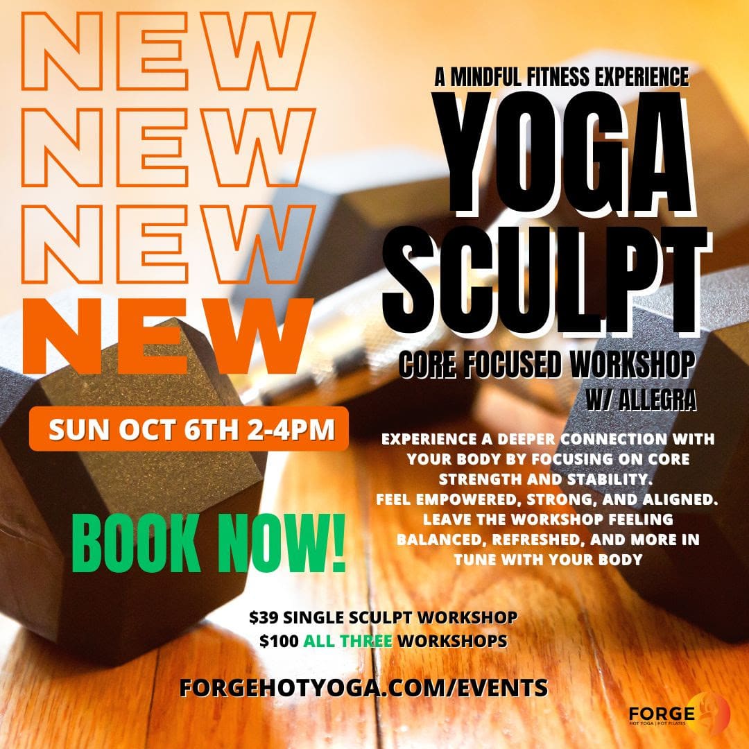 Yoga Sculpt Class Workshop in Portland