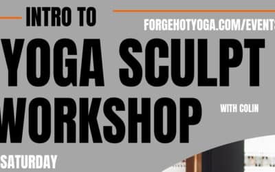 Intro to Yoga Sculpt Workshop, Nov. 2nd