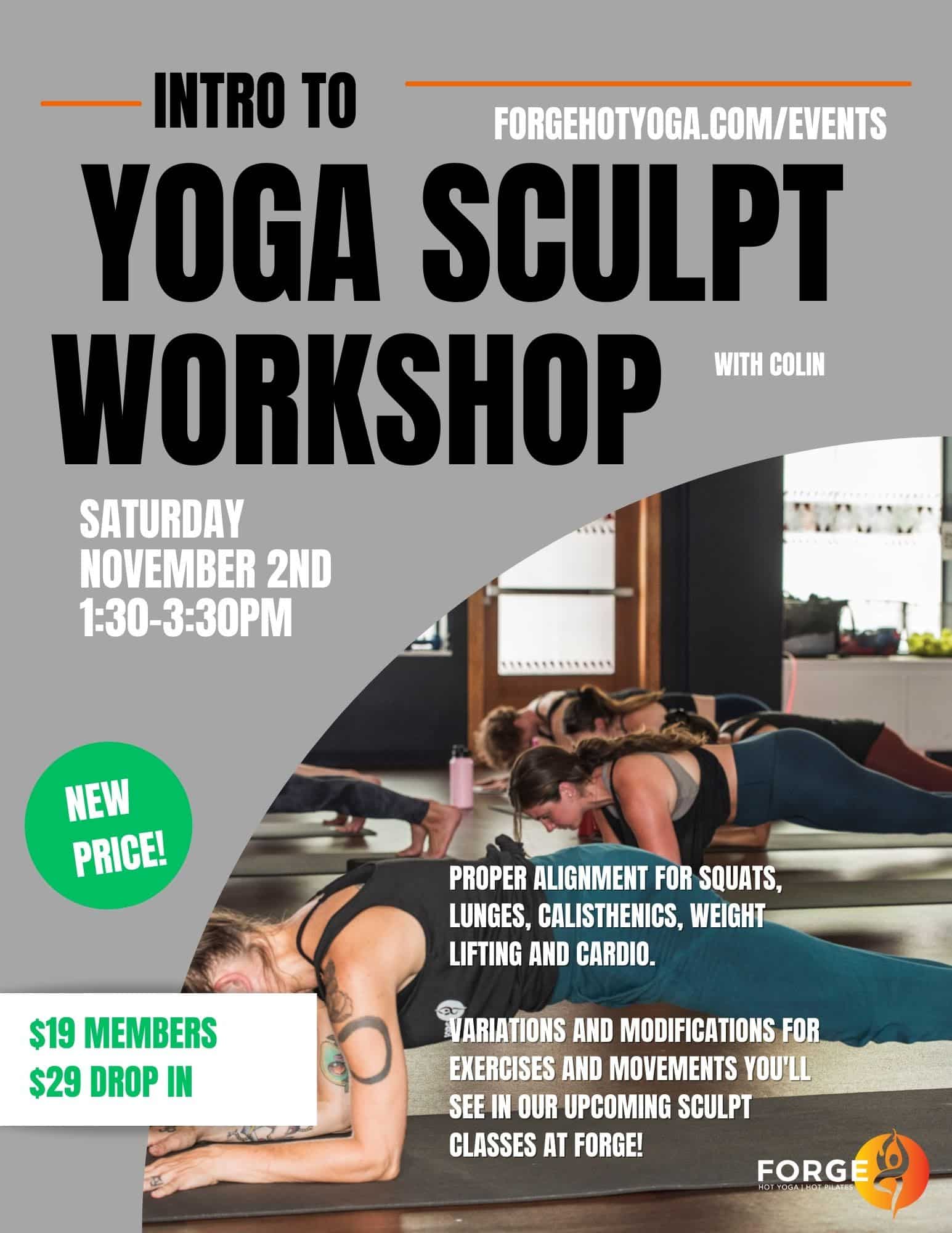 Portland Yoga Sculpt Workshop