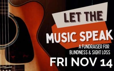 Fundraiser for Blindness & Sight Loss – Nov 14th