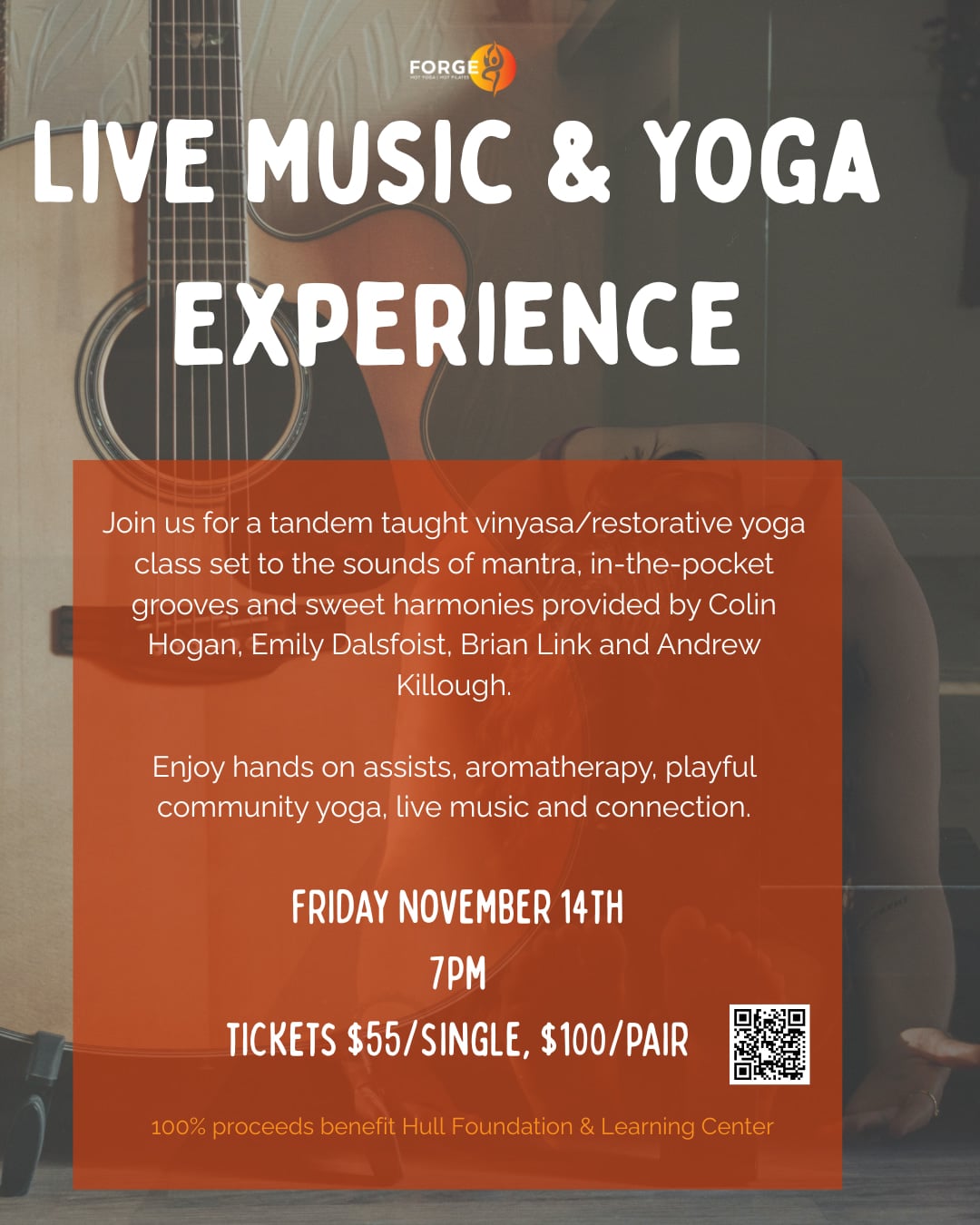 Live Music and Yoga Experience Nov 14th